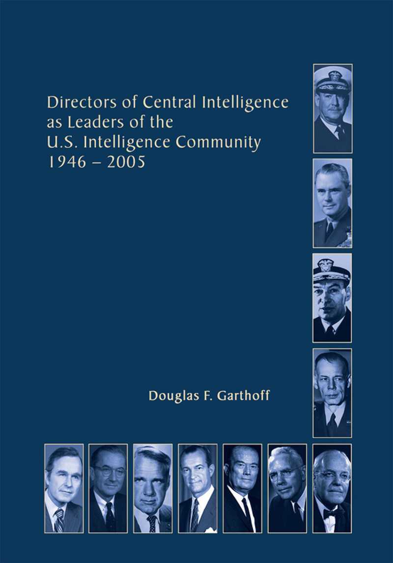 Front navy cover of a CSI publication featuring several DCI