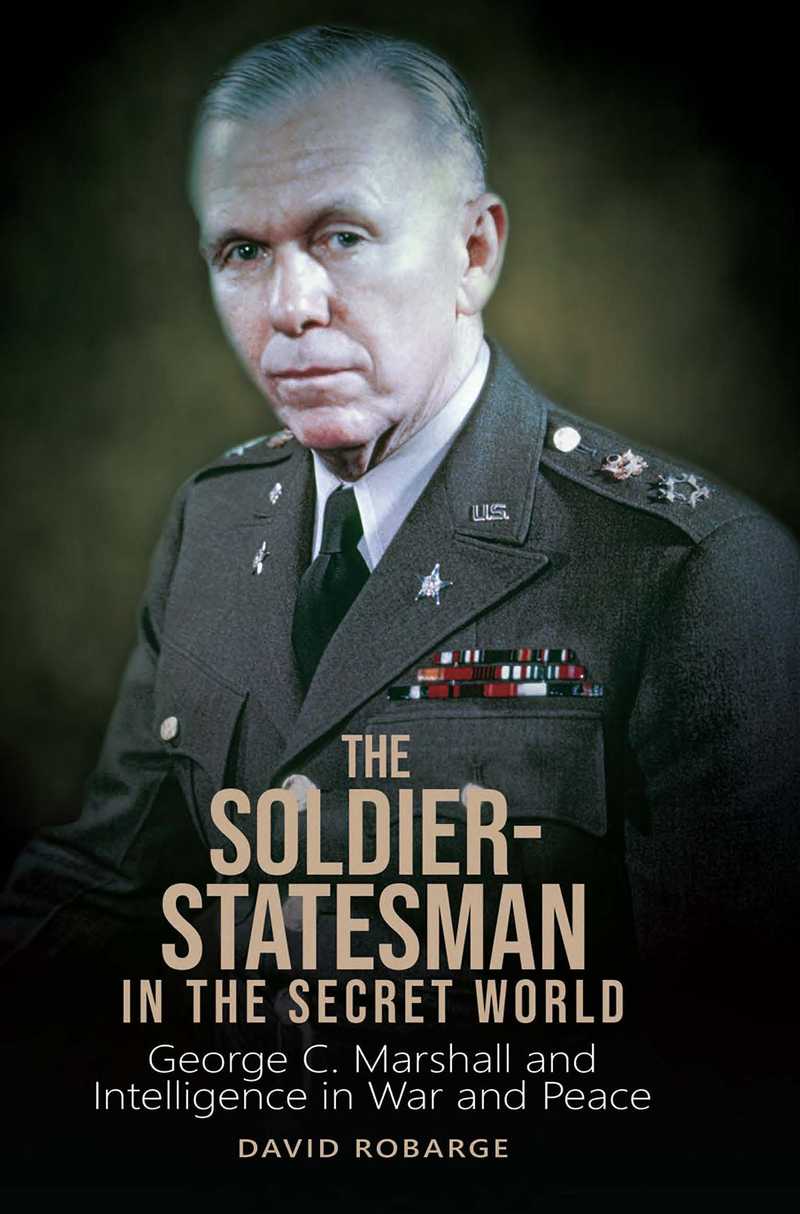 Cover image showing title and photo portrait of five-star general Marshall