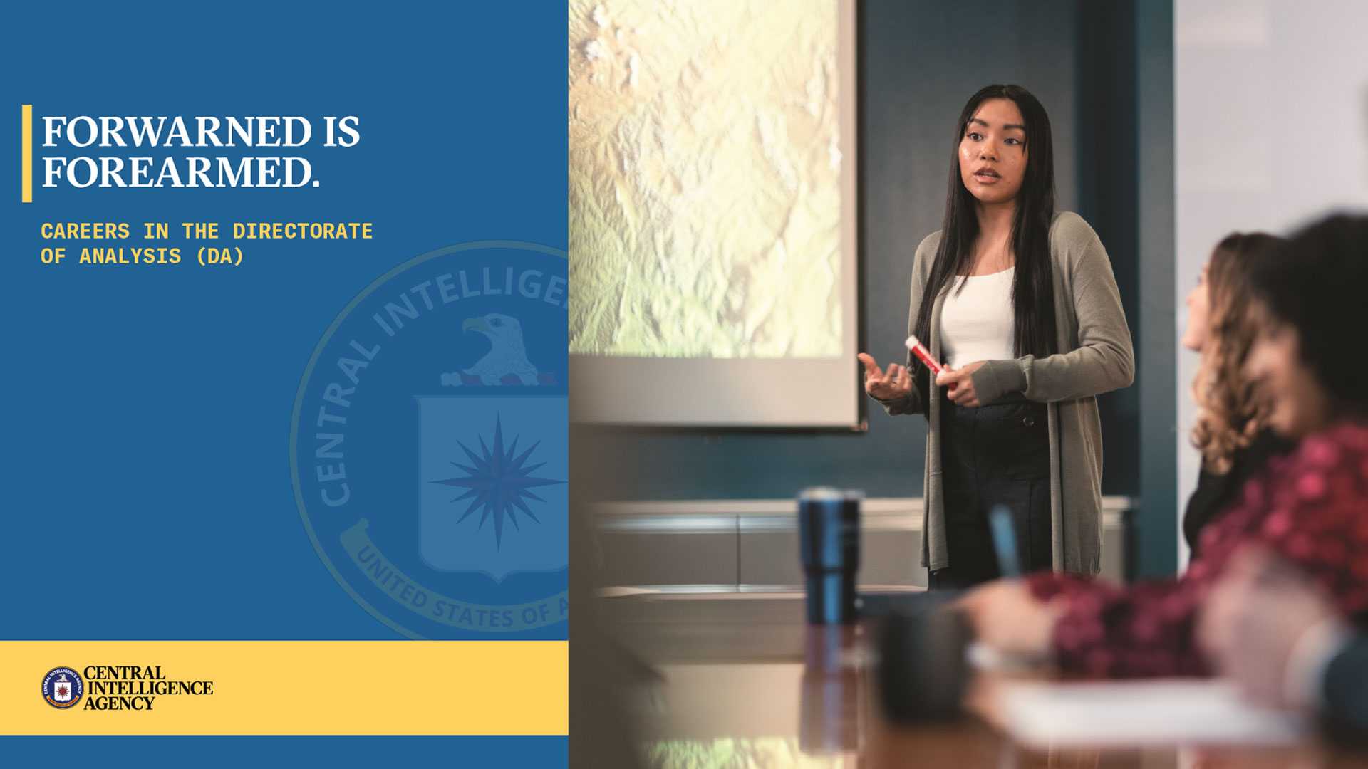Directorate of Analysis Brochure Cover