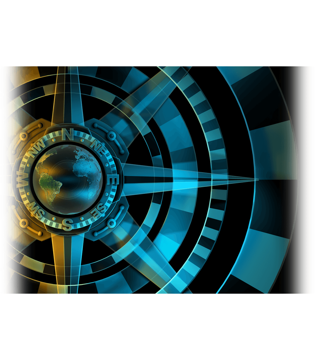 image of a compass