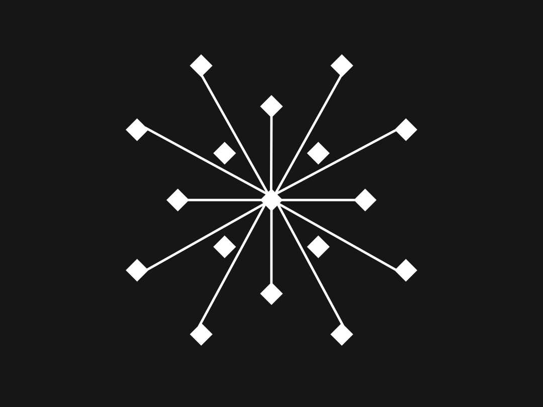 Black and white version of the CSI Glyph