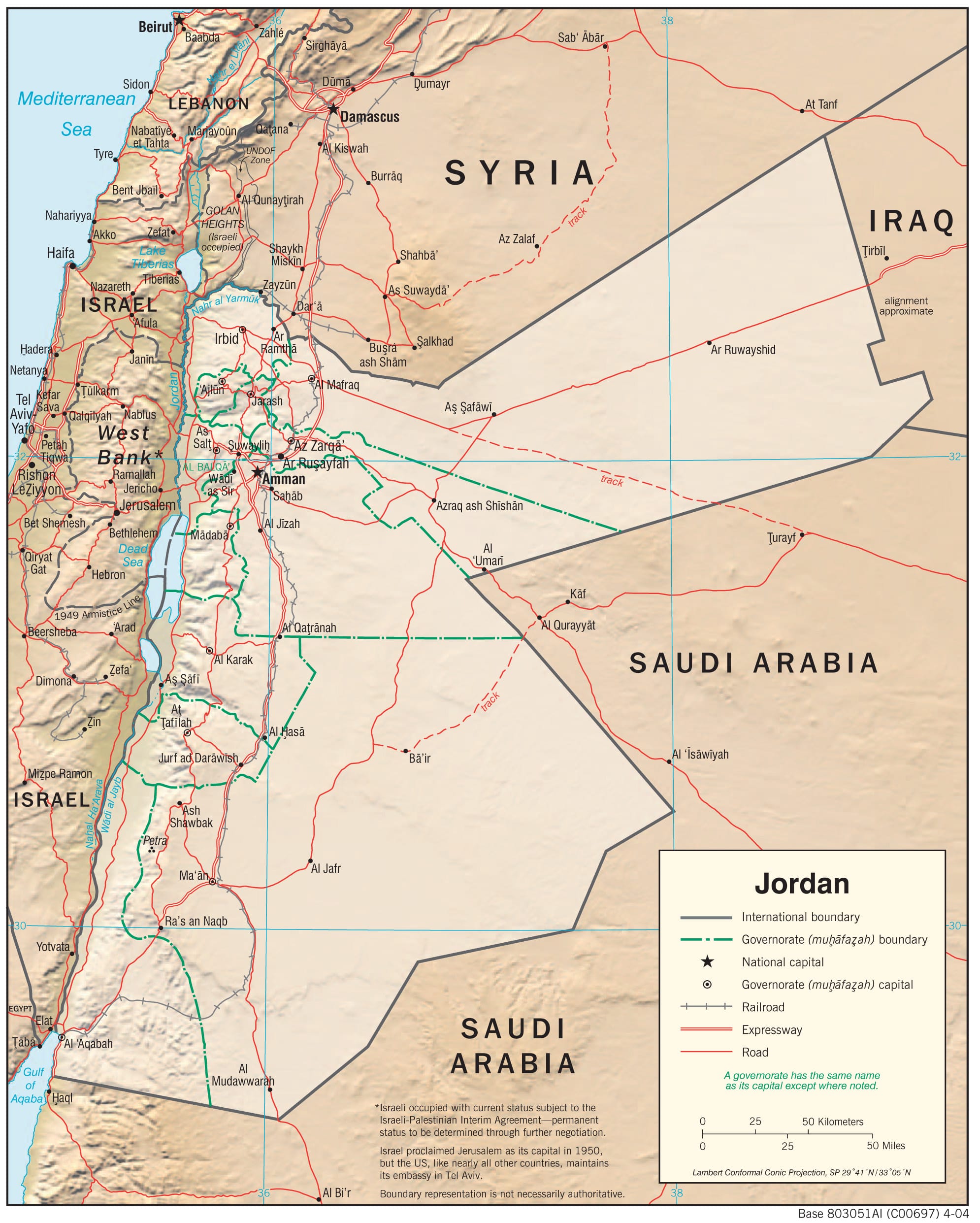 cia world factbook jordan
