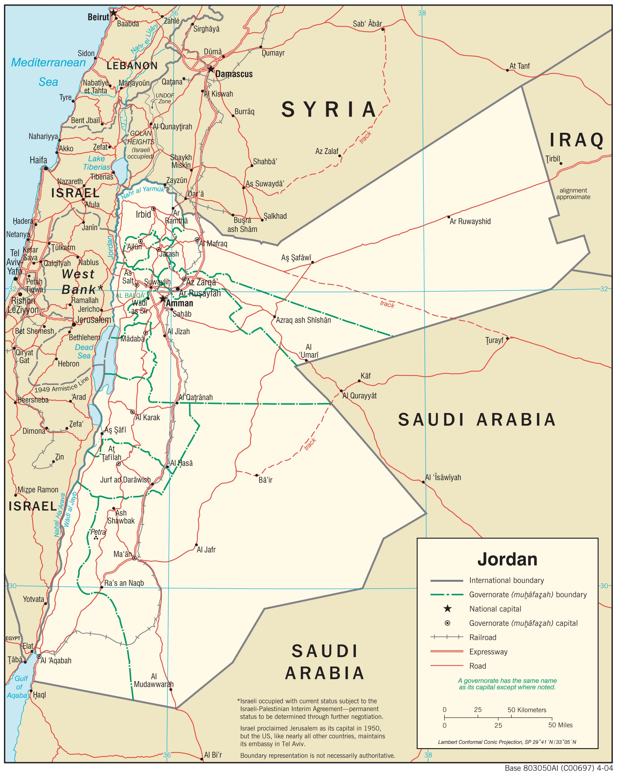 cia world factbook jordan