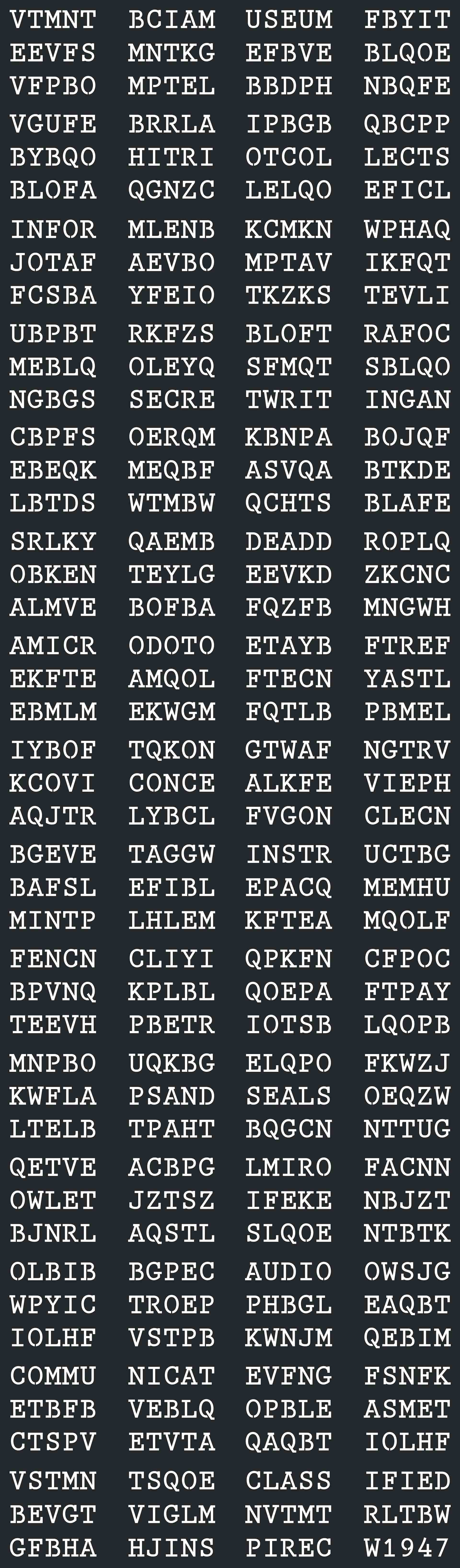 cyphertext ceiling