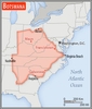 <p>slightly smaller than Texas; almost four times the size of Illinois</p>