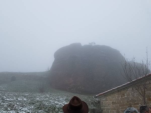 One of the Belogradchik Rocks near Vidin. Some of the Rocks were incorporated into the walls and defenses of Belogradchik Fortress.