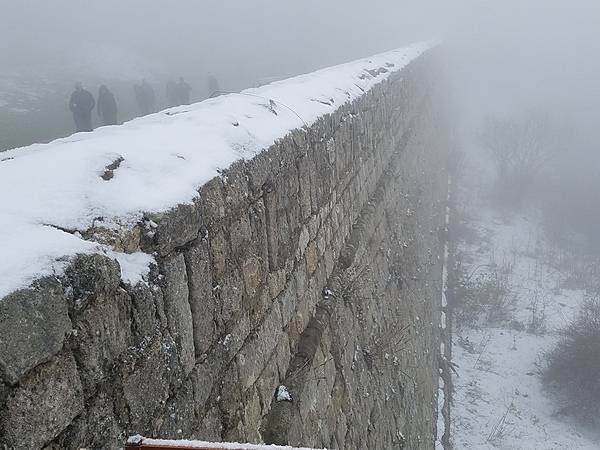 Wall of the Belogradchik Fortress in the rocks near Vidin.