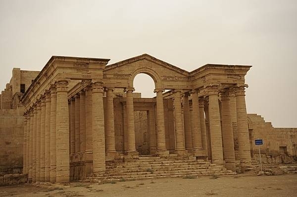 The Parthian Temple of Mrn is one of thirteen temples that are a part of the Hatra complex. Hatra is one of three areas in Iraq that is a World Heritage Site. Photo courtesy of the US Department of Defense/ Staff Sgt. JoAnn Makinano.