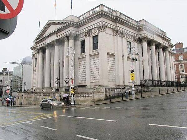 City Hall in Dublin was constructed between 1769 to 1779; it was used as the Royal Exchange during the time of British rule and currently is the seat of the Dublin Corporation, the elected body that governs the city.