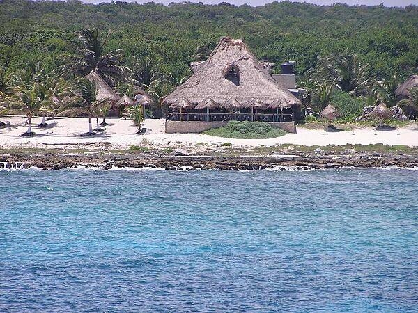 Beach resort of Costa Maya at Quintana Roo.