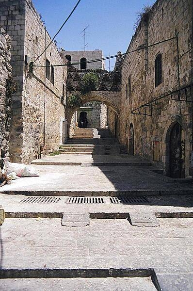 A scene from the Old City in Israeli-occupied East Jerusalem.