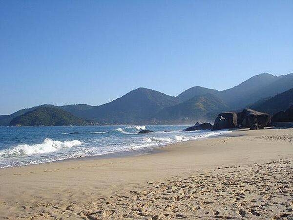 Trinidade Beach at Paraty, Rio de Janeiro state.