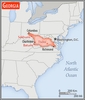 <p>slightly smaller than South Carolina; slightly larger than West Virginia</p>