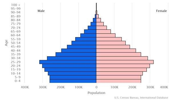 2022 population pyramid