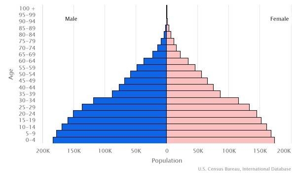 2022 population pyramid