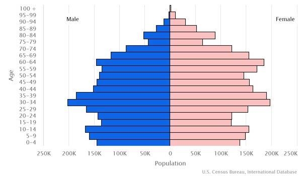 2022 population pyramid