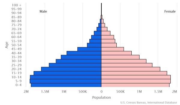 2022 population pyramid