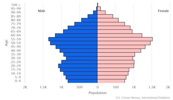 2022 population pyramid