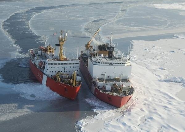 US Coast Guard Cutter Healy, Arctic Ocean on 25 September 2008