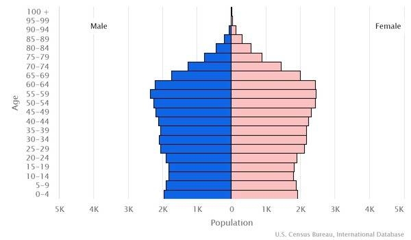 2022 population pyramid