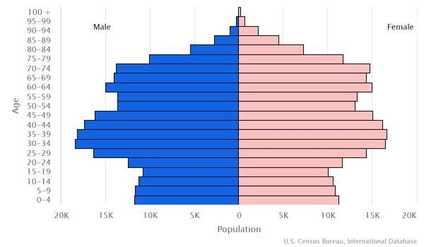 2022 population pyramid