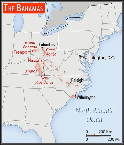 Area comparison map