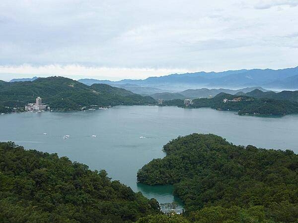 Sun Moon Lake is situated in Nantou County, Taiwan. The lake's name is derived from its shape, with the eastern side said to resemble the sun and the western side the moon. Although a natural hydrologic feature, the lake was expanded in size during the period of Japanese occupation when water from a nearby river was channeled into it for the purpose of hydropower generation. The area surrounding the lake has historically been occupied by the Thao people, one of Taiwan's aboriginal tribes. Sun Moon Lake was a favorite recreation spot of former Republic of China leader CHIANG Kai-shek and it is a popular tourist destination today.