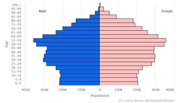 2022 population pyramid