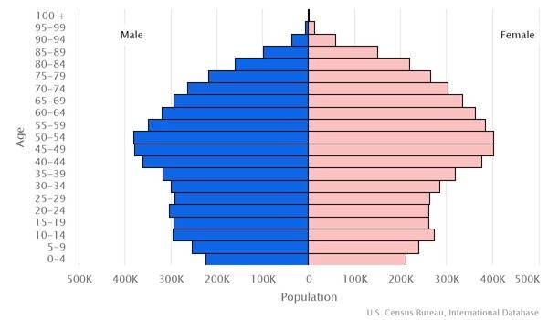 2022 population pyramid