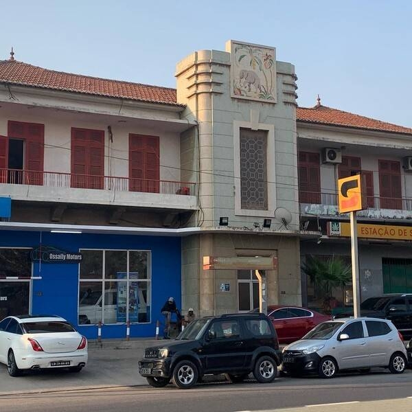 A street scene in Angola's capital of Luanda.