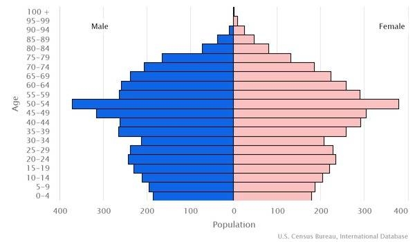 2022 population pyramid