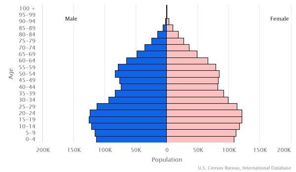 2022 population pyramid