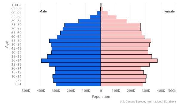 2022 population pyramid