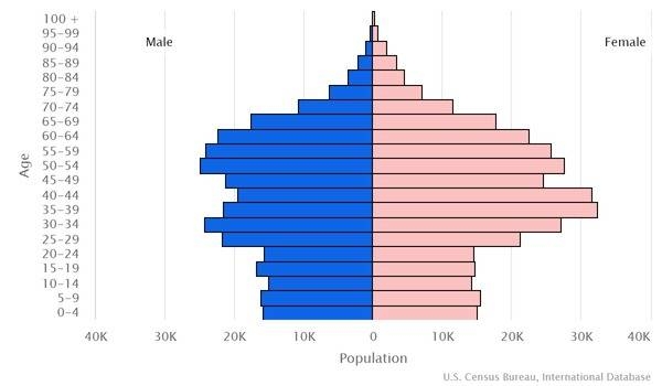 2022 population pyramid