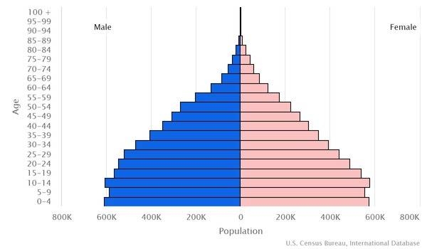 2022 population pyramid