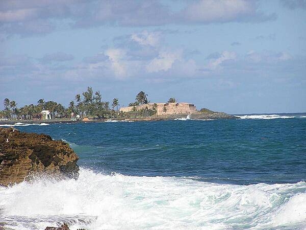 Fortress of San Felipe del Morro, also known as &quot;El Morro,&quot; in San Juan.