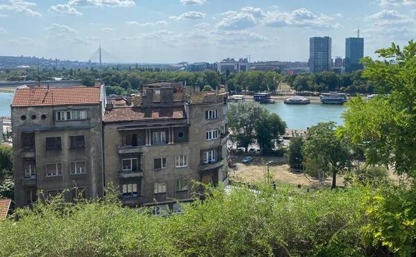A view of Belgrade and the Sava River. Belgrade is the only European capital that lies at the confluence two huge rivers – the Sava and Danube.