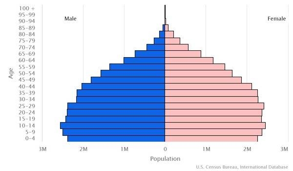 2022 population pyramid