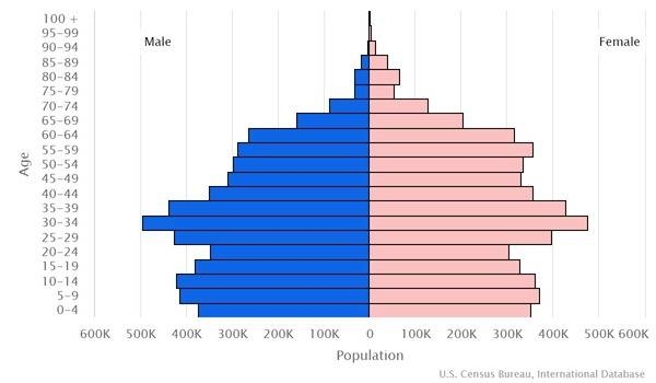 2022 population pyramid