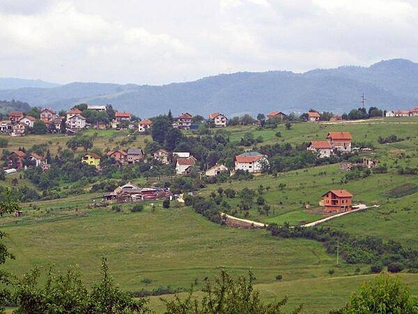 On the outskirts of Sarajevo.