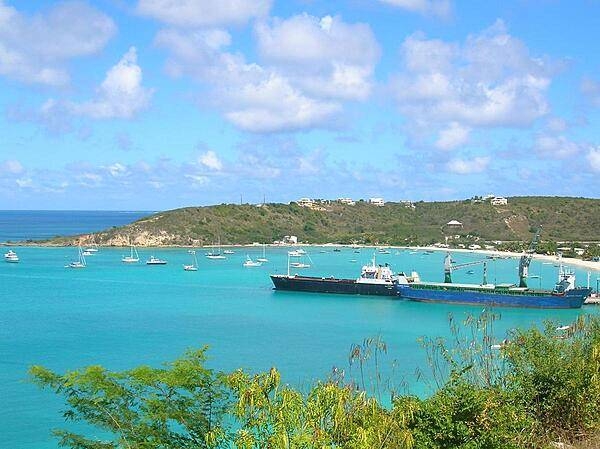 The village of Sandy Ground is Anguilla&apos;s main port and harbor. It contains a large salt pond that is part of Anguilla&apos;s salt industry. While Anguilla&apos;s salt resources are smaller than other area islands, it benefits from its more accessible location for shipping.