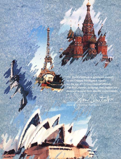 World Factbook Back Cover 1995