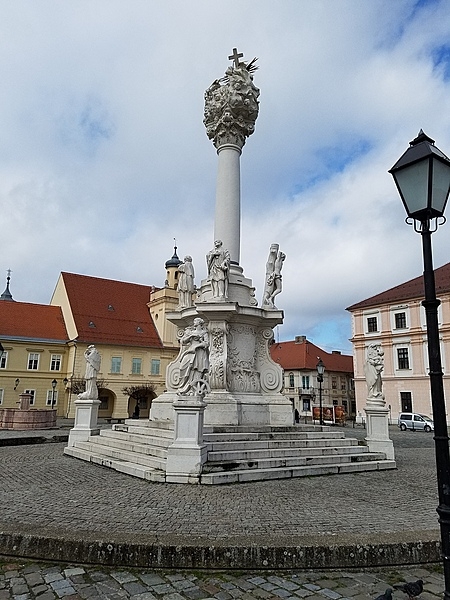 Osijek, the largest city and economic capital of eastern Croatia, lies on the the Drava River. Its Old Town, referred to as Tvrda (Citadel), includes a Habsburg-era fortress and has some of the best-preserved Baroque architecture in the country. The Holy Trinity column on the fort's main square dates to 1730 and was erected in thanksgiving for the end of a plague.