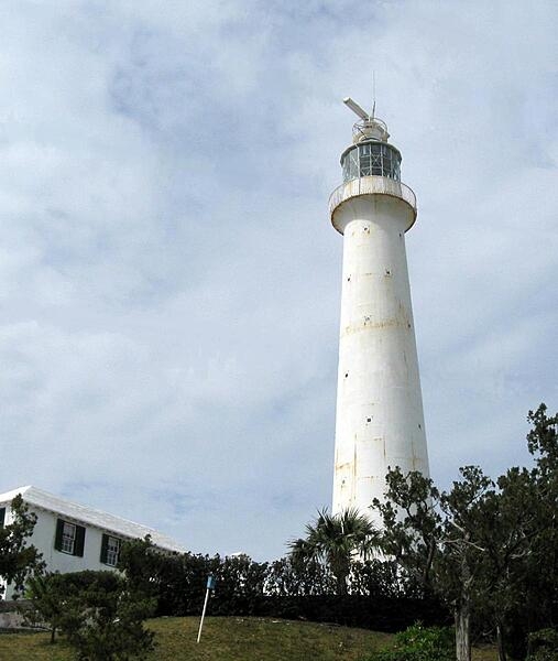 Gibbs Hill Lighthouse, built in 1846, is the oldest cast-iron lighthouse in the world.