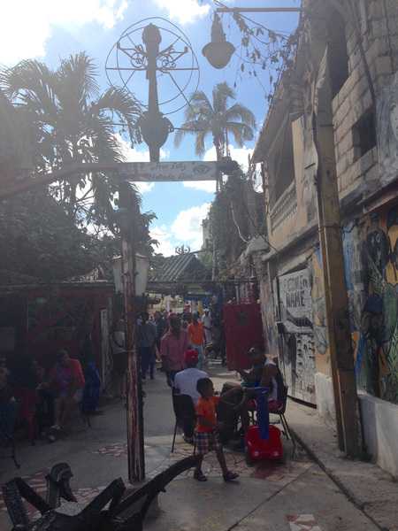 Street scene in Havana, Cuba.