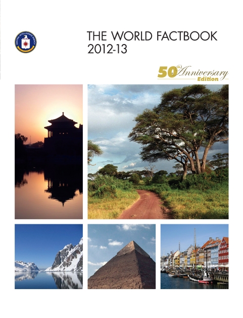 World Factbook Front Cover 2012