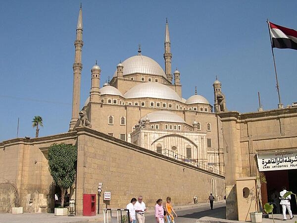 Built in the style of the Ottomans, the Mosque of Muhammad Ali was erected by its eponymous benefactor between 1830 and 1848 in memory of Tusun Pasha, Muhammad&apos;s eldest son who died in 1816. The mosque is located in the Citadel of Cairo; Muhammad Ali is buried in the mosque&apos;s courtyard.