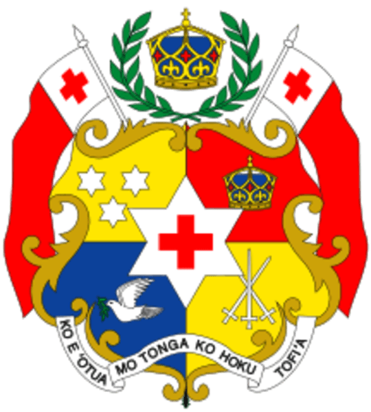 Coat of arms of the Kingdom of Tonga