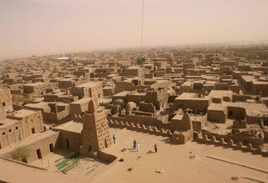 Timbuktu (pictured) is one of ten administrative divisions in Mali and a name that has become synonymous with a faraway, mysterious place. Tuareg nomads founded it around 1100 A.D. as a seasonal camp, but it became a permanent city in the 12th century.