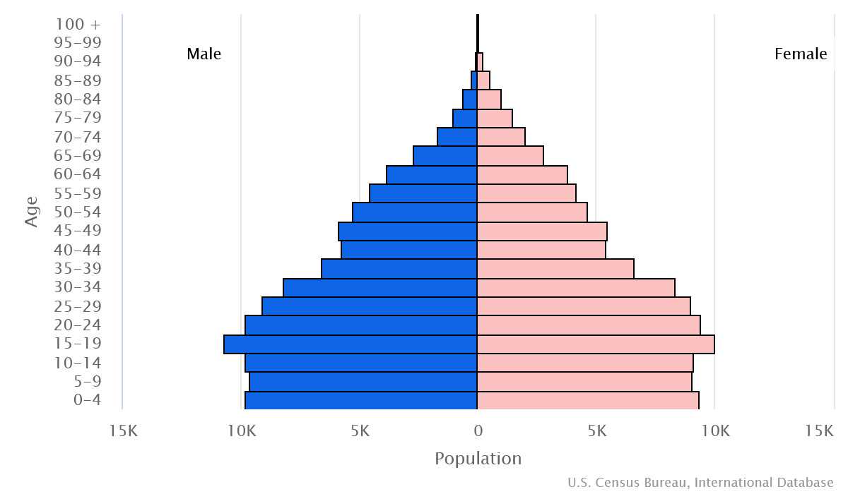 2023 population pyramid